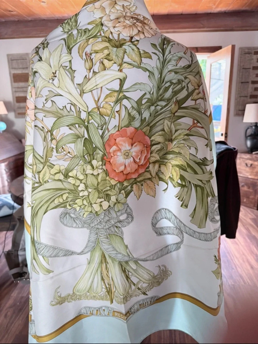 Hermes “Regina” Silk Scarf